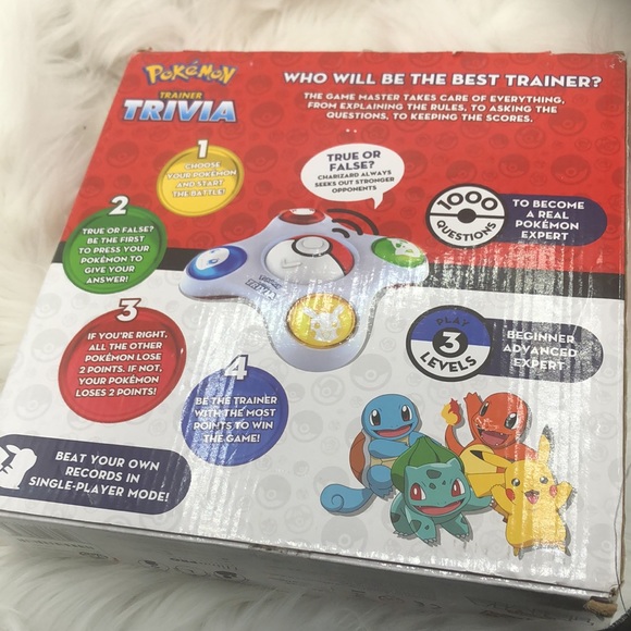 Pokemon Trainer Handheld Trivia Game Electronic 1000 Questions 2021 Poké… - Picture 8 of 10